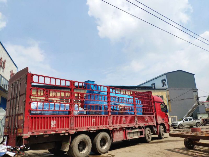 石家莊的王經(jīng)理訂購的新斯曼振動(dòng)篩六臺(tái)已發(fā)貨