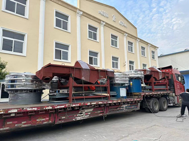 直線(xiàn)篩、旋振篩系列發(fā)貨